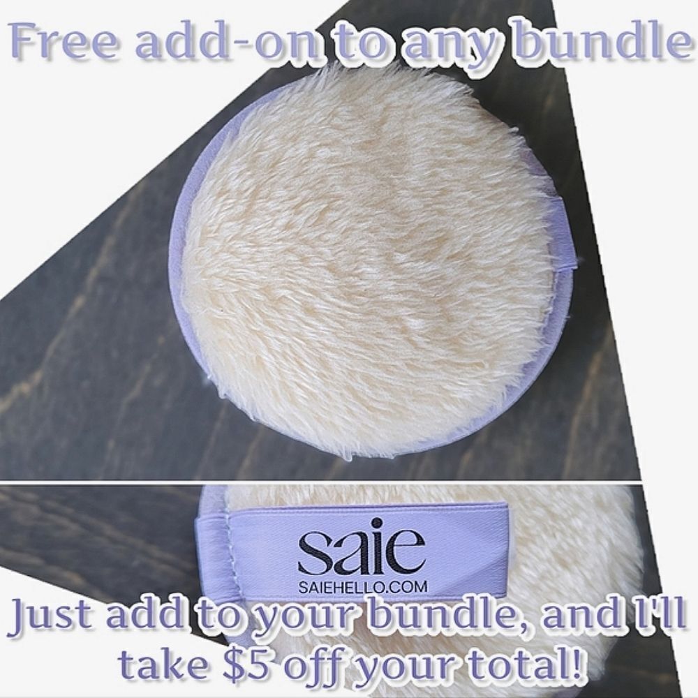 NWOT Saie Reusable Beauty Round